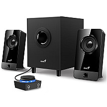 Genius Speakers SW-2.1 300x/ 2.1/ 10W/ Wooden/ Black