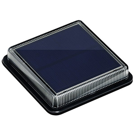 IMMAX TERRACE outdoor solar LED lighting/ 1.5W/ 30lm/ IP68/ 110x110x22mm/ black