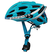 SAFE-TEC Smart Bluetooth Helmet/ Repro/ TYR 2 Turquoise XL