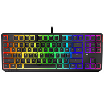 Endorfy gaming keyboard Thock TKL Pudd.Kailh BL RGB /USB/ blue sw. / wired / mechanical / US layout / black RGB