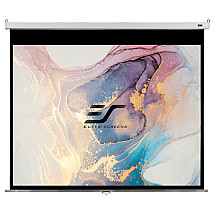 Elite Screens canvas blinds 100 "(254cm)/ 4: 3/ 152.4 × 203,2cm/ Gain 1.1/ Case White/ Maxwhite FG/ Slow Retract