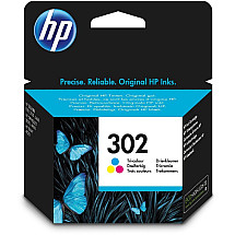 HP ink cartridge 302 tricolor CMY F6U65AE original