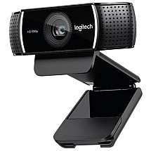 Logitech webcam C922 Pro stream/ 1920x1080/ H.264/ USB/ black