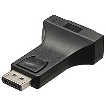 NEDIS DisplayPort adapter/ DisplayPort plug - DVI-I socket 24+5p/ black/ blister