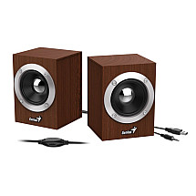 GENIUS speakers SP-HF280/ 2.0/ 6W/ wooden/ color wood