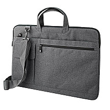 NEDIS laptop bag/ 17-18"/ shoulder strap/ 8 storage pockets/ black