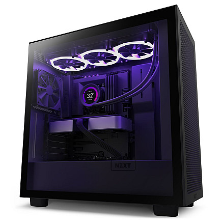 Корпус NZXT H7 Flow Black Mid Tower