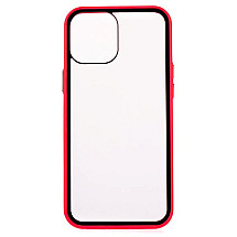 COLORWAY Smart Clear Case/ Apple iPhone 12 Pro Max/ Red