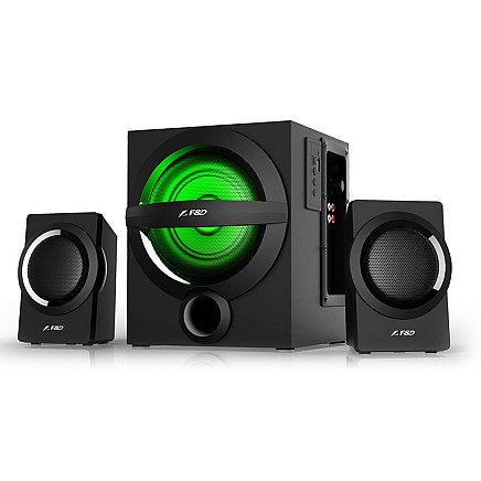 FENDA F&D speaker A140X/ 2.1/ 37W/ black/ BT4.0/ FM radio/ USB playback/ remote control