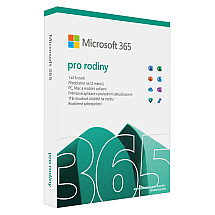 Microsoft 365 Family CZ - subscription for 1 year