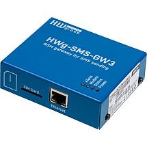 HWg-SMS-GW3 SMS gateway for sending alarms