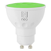 IMMAX NEO SMART LED bulb GU10 6W RGB+CCT color and white, dimmable, Wi-Fi, TUYA