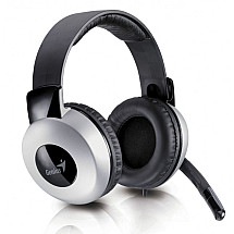 Genius headset - HS-05A (stereo headphones + microphone), coiled cable