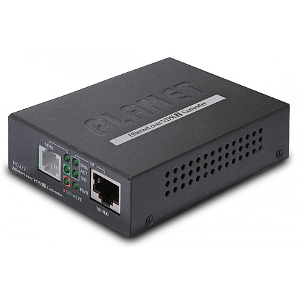 VC-231, Ethernet VDSL2 converter, 100Mbit, master/slave, RJ-11, profile 30a, band Plan997