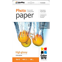 COLORWAY photo paper/ high glossy 180g/m2, 10x15/ 100 pieces