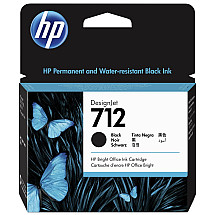 HP 712 Ink cartridge black (80ml)/ 3ED71A