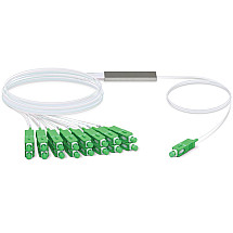 Ufiber Splitter 16, 1260-1650 nm, SC/APC Connectors, Cable Length 1.5 M