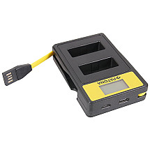 PATONA Photo Dual Canon LP-E12 charger with LCD, USB