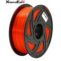 XtendLAN PETG filament 1.75mm transparent orange 1kg