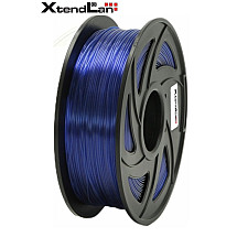 XtendLAN PETG filament 1.75mm transparent blue 1kg