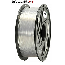 XtendLAN PETG filament 1.75mm transparent white/natural 1kg