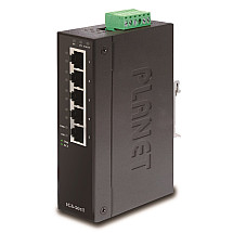 IP30 Slim Type 5-Port Industrial Gigabit Ethernet Switch (-40 To 75 Degree C)