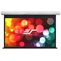 ELITE SCREENS screen electric motor 135" (342.9cm)/ 16:9/ 168.1×299cm/ case white/ 6" drop/ MaxWhite FG