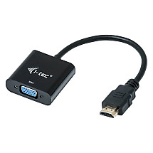 i-tec HDMI to D-SUB (VGA) cable adapter/ 1920×1080/ black