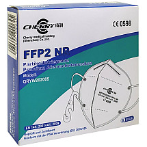 Cherry 6pcs respirator QRYW202005 with FFP2 NR protection class white / filtration degree> 95%