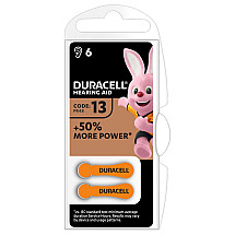 Duracell batteries for hearing aids DA13 6 pcs