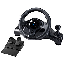 SUPERDRIVE Steering Wheel, Pedals and Shifter Set GS750/ PS4/ Xbox One/ Xbox Series X/S / PC