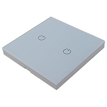 Smart switch, two-button, touch, for installations with N wire, no. 5