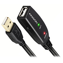 AXAGON active extension/repeater USB2.0 / ADR-205 / 5m