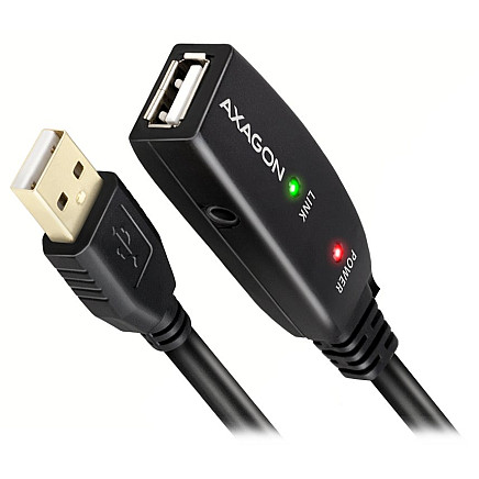 AXAGON active extension/repeater USB2.0 / ADR-205 / 5m