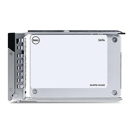 DELL disk 480GB SSD/ SATA Read Intensive/ ISE/ 6Gbps/ 512e / 2.5 in 3.5 frame./ cabled/ for PowerEdge T150, T140