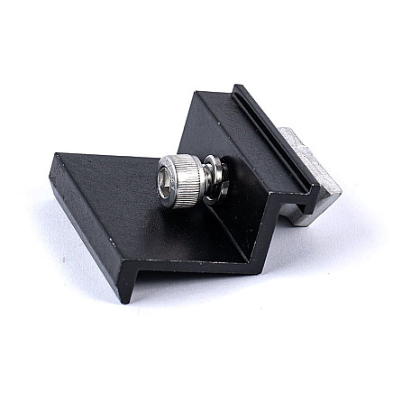 Aluminum Module End Clams for Framed Modules (35mm, Black)