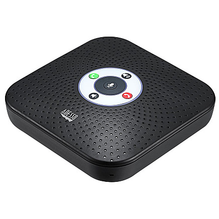 Adesso Xtream S8 360° Conference Call Bluetooth/Wired Speaker with Microphone and USB 3.0 Hubs