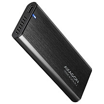 AXAGON metal box for M.2 NVMe SSD SUPERSPEED+ / EEM2-SB2 / USB-C 3.2 Gen 2 / cable 20cm