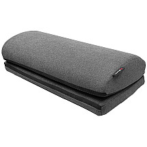 AROZZI Foot Rest Soft Fabric Dark Grey