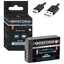 Patona battery for photo Canon LP-E17 1000mAh Li-ion platinum USB-C charging