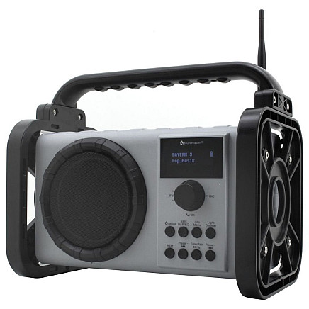 Soundmaster DAB80SG DAB+/ FM Radio/ Work/ Silver