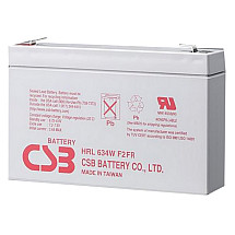 Backup VRLA AGM battery 6V/9Ah battery (HRL634W F2)