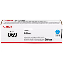 Canon original toner Cartridge 069 C cyan, MF752Cdw, 754Cdw, LBP673Cdw, capacity 1,900 pages