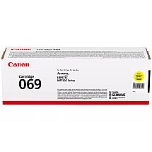 Canon original toner Cartridge 069 Y yellow, MF752Cdw, 754Cdw, LBP673Cdw, capacity 1,900 pages