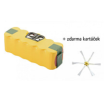 PATONA battery for iRobot Roomba 3300mAh, 14,4V Ni-MH, for 5xx/6xx/7xx/8xx series + FREE brush