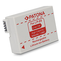 PATONA Battery Canon LP-E8 950mAh