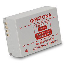 PATONA Battery Canon NB7L 750mAh