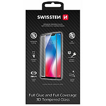 Swissten Glass Ultra Durable 3D Fullglue Glass for Apple iPhone 14 for black