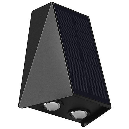 IMMAX WALL-4 Outdoor solar wall LED lighting with light sensor, 2W