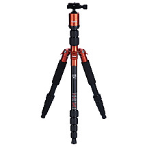 Rollei Tripod Compact Traveler No. 1/ Load 5kg/ Pulled 142cm/ Orange